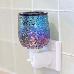 Rainbow Crackle Glass - Plugin Electric Wax Melt Burner