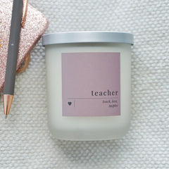 Soy Candle - Teachers Appreciation - Minimalist Collection