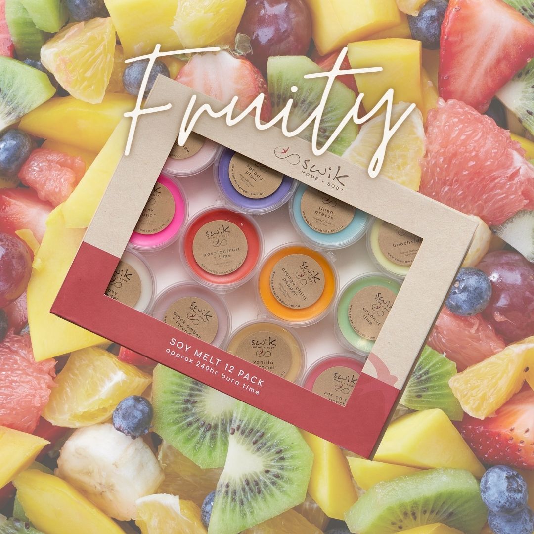 Wax Melts - 12 Pack - Fruity Selection